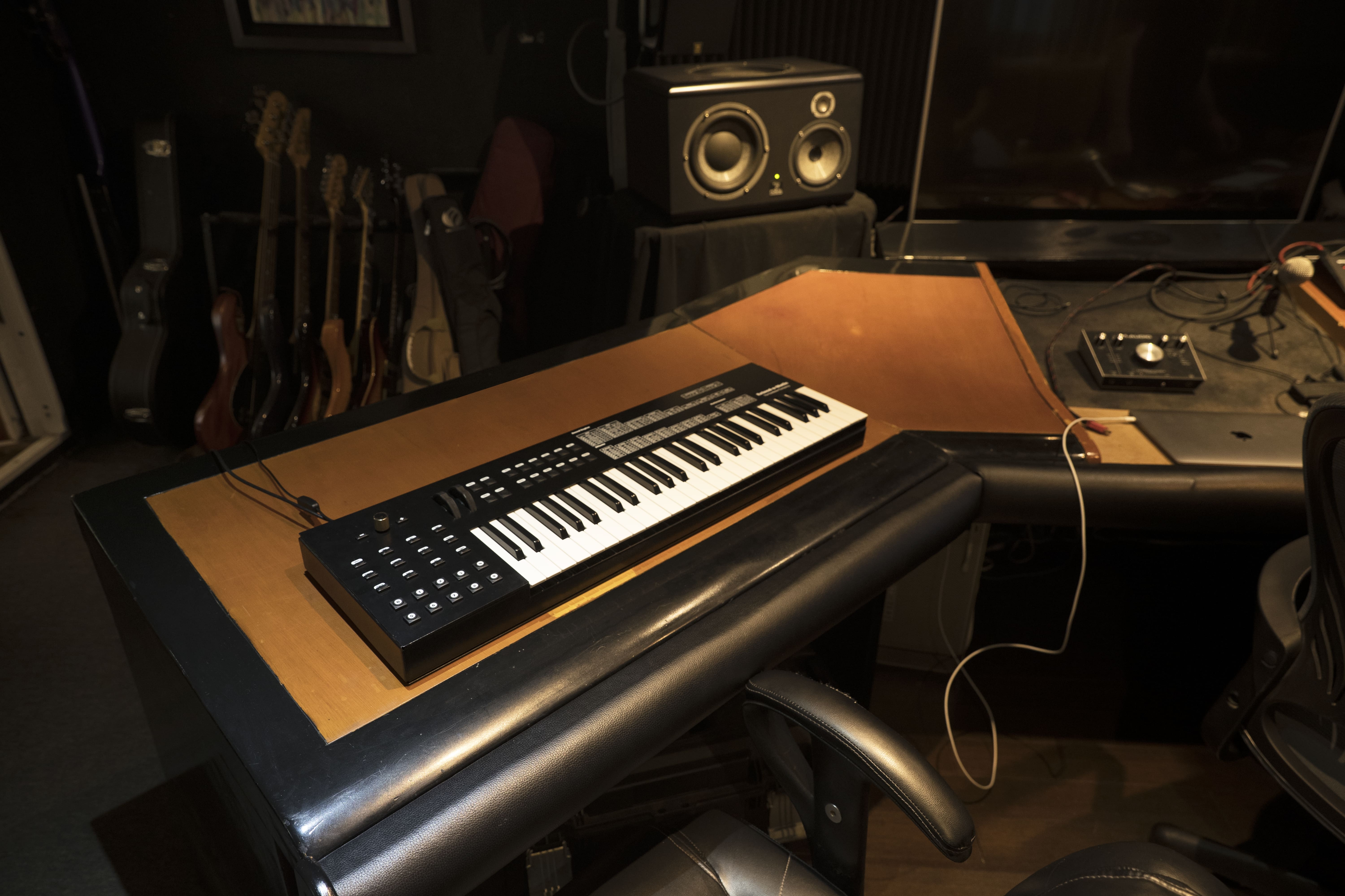 photo of the extend-o-matic in the studio